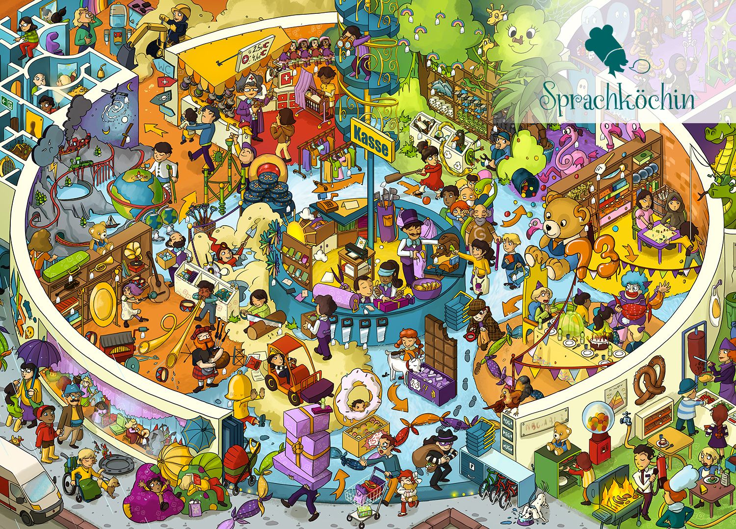 Hidden Object Picture Toy Shop